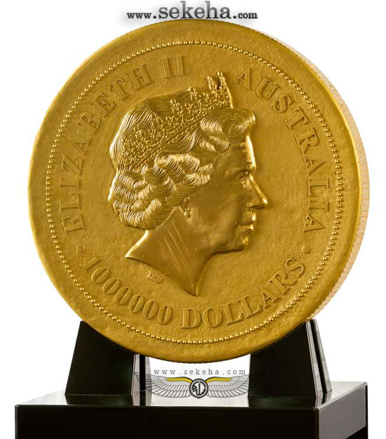 رونمایی از گرانبها ترین و سنگین ترین سکه جهان سنگین ترین سکه جهان